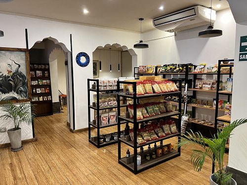 The market  at GOVINDA - Lounge & Market in Lima