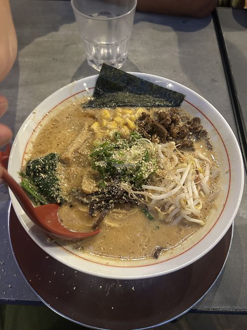 Vegan ramen  at Hakatamon Ramen - Darling Square in Haymarket