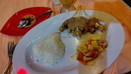 Tofu Satay at Orange's Warung in 