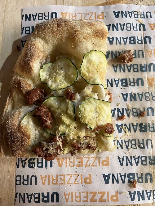 Pizza rebel rebel  at Pizzeria Urbana in Urbino