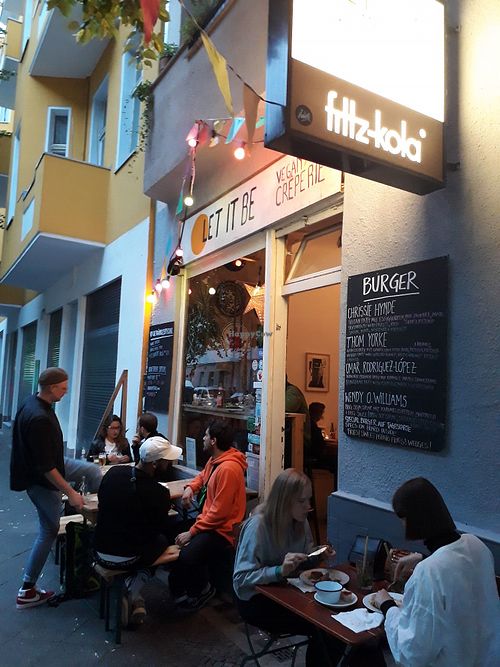 Outside at Let It Be in Berlin