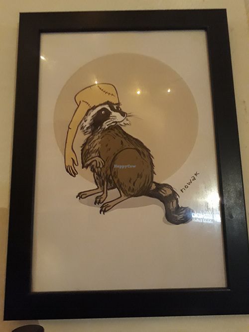 Cool artwork decoration! at Let It Be in Berlin