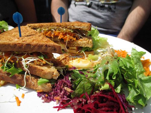 Sandwich at Let It Be in Berlin