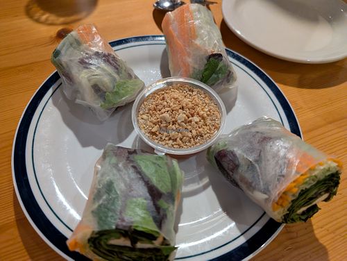 Fresh Roll Wrap at Thai Spices in Sedona
