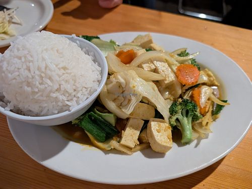 Three Herb Vitality with Tofu at Thai Spices in Sedona