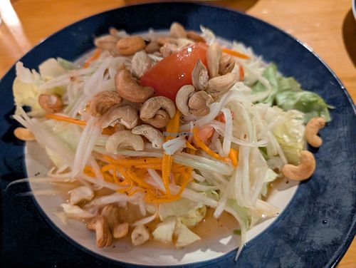 Thai Papaya Salad at Thai Spices in Sedona