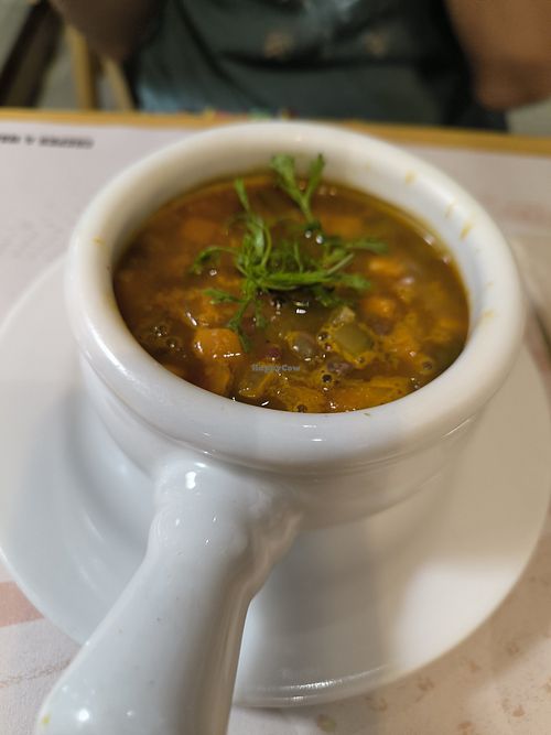 Sopa vegana at Crepes & Waffles - Santa Marta in Santa Marta