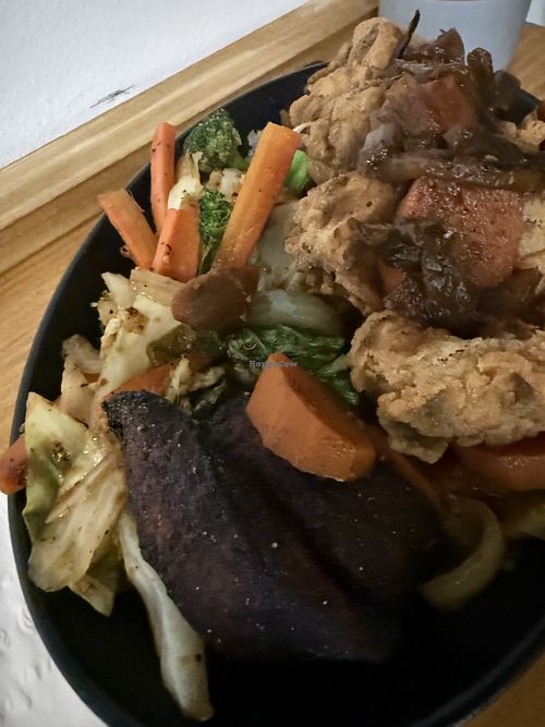 Brown Stew ❤️❤️❤️  at Vegan On The Island - Pop up in Longwood