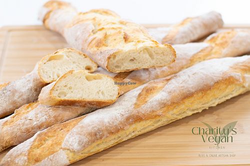 Baguettes at Charity's Vegan Kitchen in Port St Lucie
