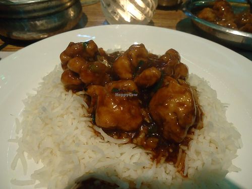 Gobi Manchurian (not on the menu but can be made if the chef is willing) at Tandoor in Palm Beach