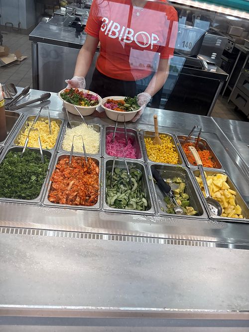   at BIBIBOP in Wake Forest