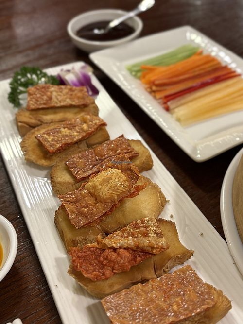 Beijing duck   at Veggie Kingdom - Causeway Bay - 緻素坊 in Hong Kong Island