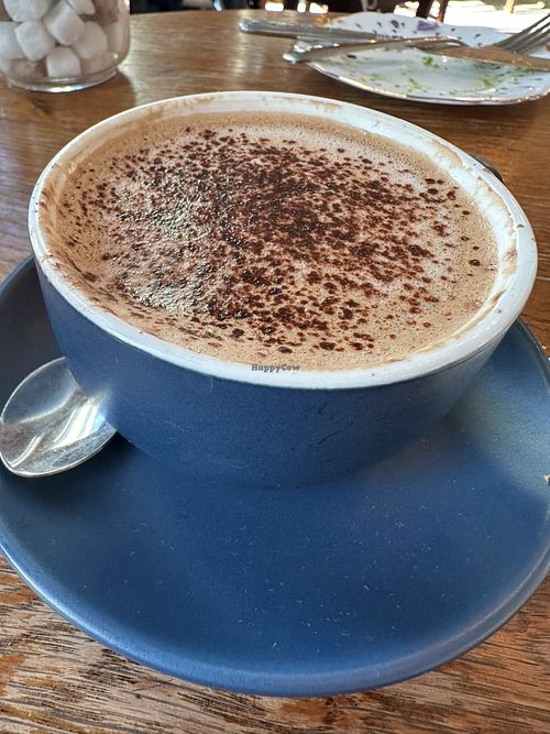 Decaf coconut mocha  at Reading Room in Brighton