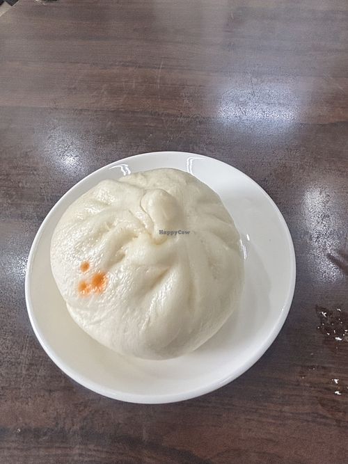 Soy meat bao !! Yummy !!  at Evergreen Vegetarian - 長青素食點心 in Taipei