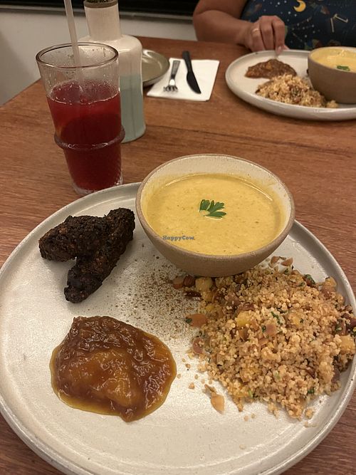 Vegan kafta   at OM Vegetariano in Buzios