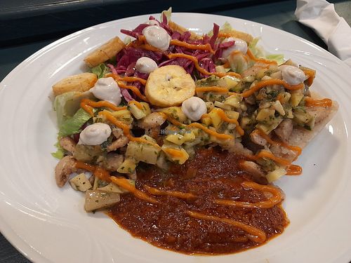 Vegan Attieke at Maira African Soul Food in Tampere