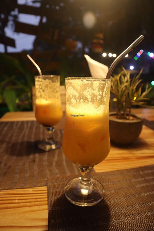 Passionfruit juice #Veganuary at Sigiri Rock View Point - the Restaurant in Sigiriya