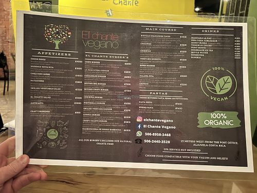   at El Chante Gourmet in Alajuela