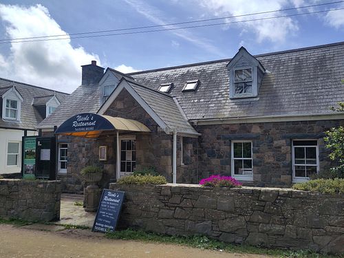 Entrance at Nicole's  in Sark