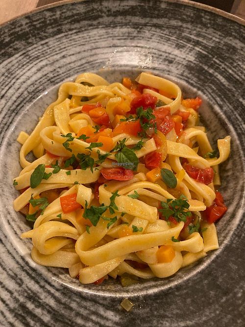 Tagliolini al ragù di verdure  at Bistronomia in Morbegno