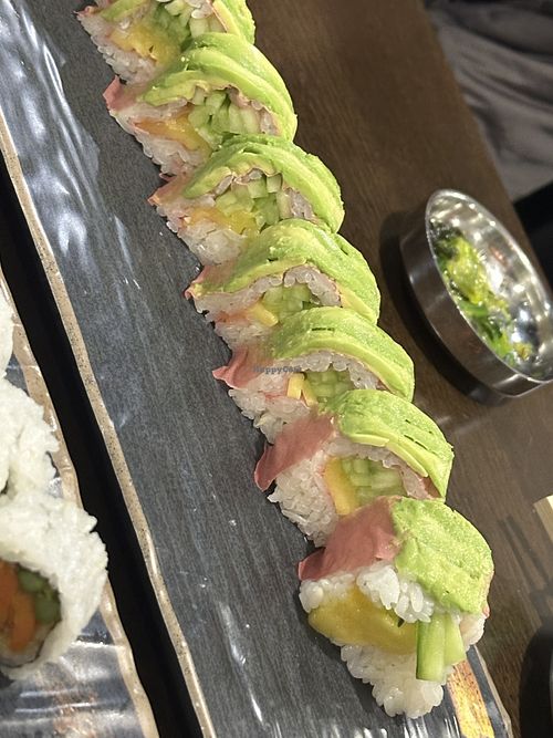 Pink lady roll  at Sushi Luma in Petaluma
