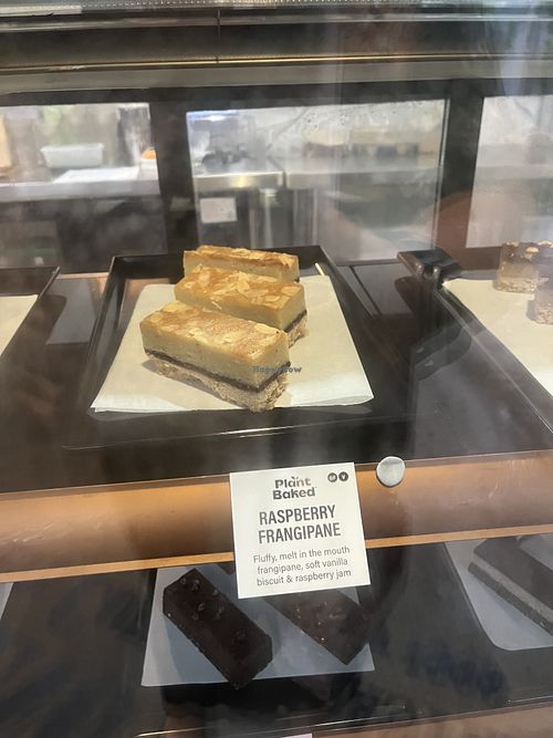 Raspberry frangipani   at Lucky Cat Cafe in Ipswich