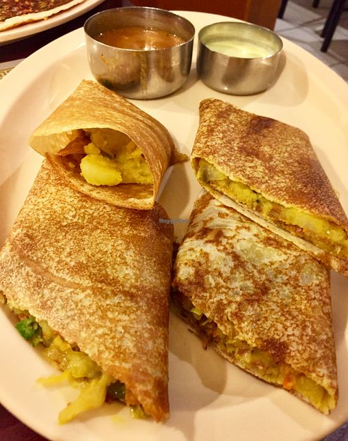Udupi special spring dosa—Yum! at Udupi Dosa Corner in Parma Heights