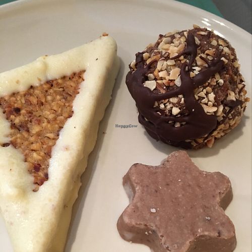 Vegan fika! at Sattva Naturbageriet in Stockholm