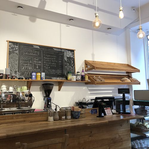 Cute little place at Sattva Naturbageriet in Stockholm