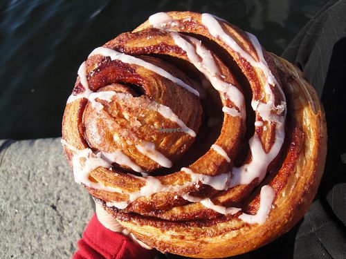 a swedish speciality with cinnamon at Sattva Naturbageriet in Stockholm