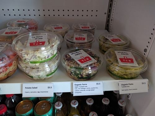 Vegan option 1/3 - Organic Farro at Tucker and Bevvy in Honolulu