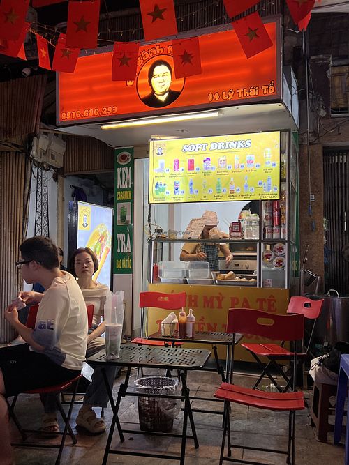   at Bu Bánh Mi in Hanoi