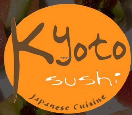 Their signage   at Kyoto Sushi in Kingston