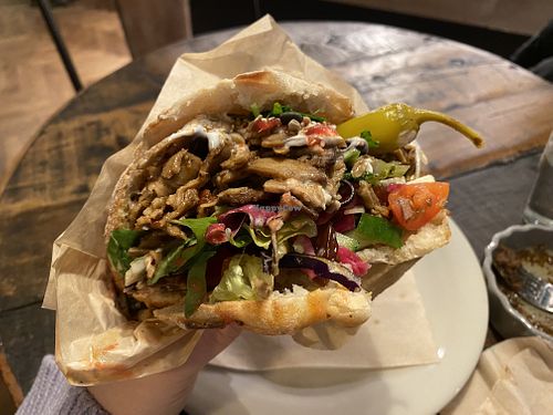 Best vegan kebab in town   at Sustainaboule in Stockholm
