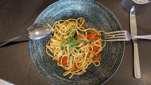 Linguine at The Palazzo in Burnley