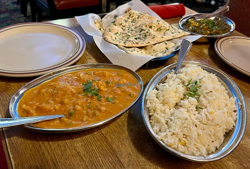 Vegetable coconut kurma at  Red Fort Ogden Cuisine of India in Ogden