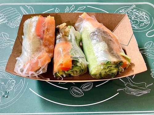 Summer rolls at Vietnamese Street Eats - Dubai Hills in Dubai