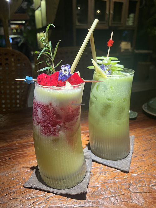 fruity drinks  at Du Yên Vegetarian in Ho Chi Minh City