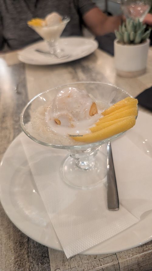Mango Sticky rice at Tao Garden in Cupecoy