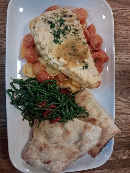 Special of the day: "fish" filet at Sora Diana in Edinburgh