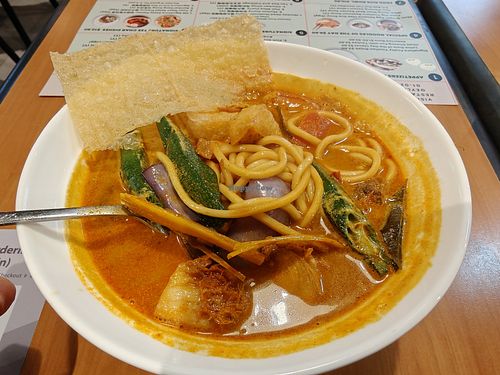 Curry noodles.
Nice! at Mother Earth Classic Express - 大地之素 in Central Singapore