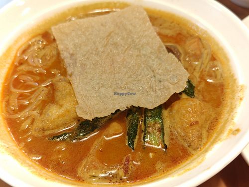 Curry bee hoon at Mother Earth Classic Express - 大地之素 in Central Singapore