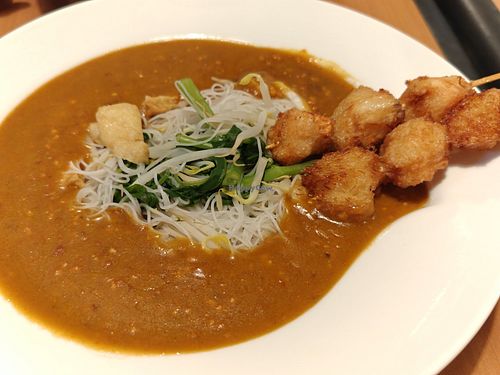 Satay bee hoon at Mother Earth Classic Express - 大地之素 in Central Singapore