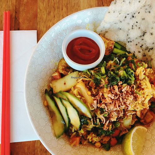 Vegan Nasi Goreng! at Sister of Soul in St Kilda