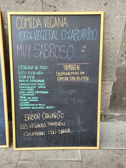  at Bar La Plazuela in Gran Canaria