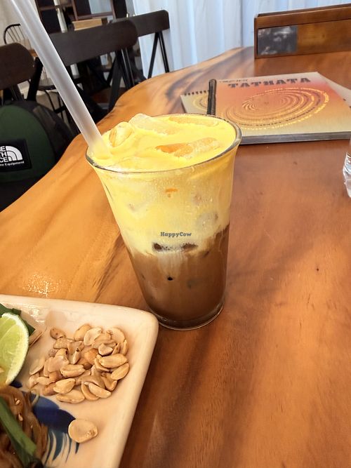 Vegan Egg Coffee Must try  at Nhà Hàng Chay Tathata - Vegan Restaurant in Da Nang