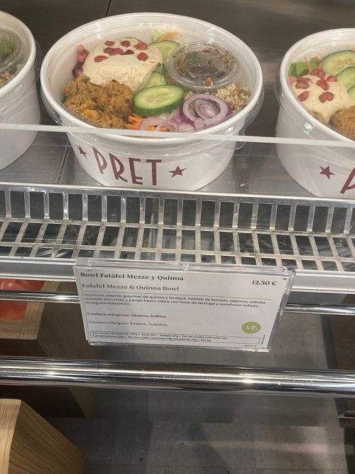  at MAD - Pret A Manger - Old Hall St - T1 in Madrid