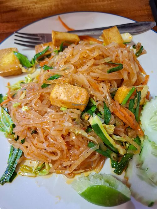 Pad Thai at Mom's Kitchen in Krabi