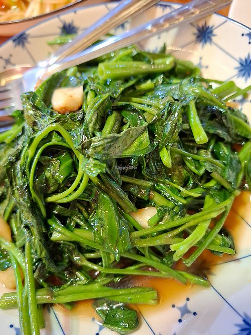 Morning glory at Mom's Kitchen in Krabi