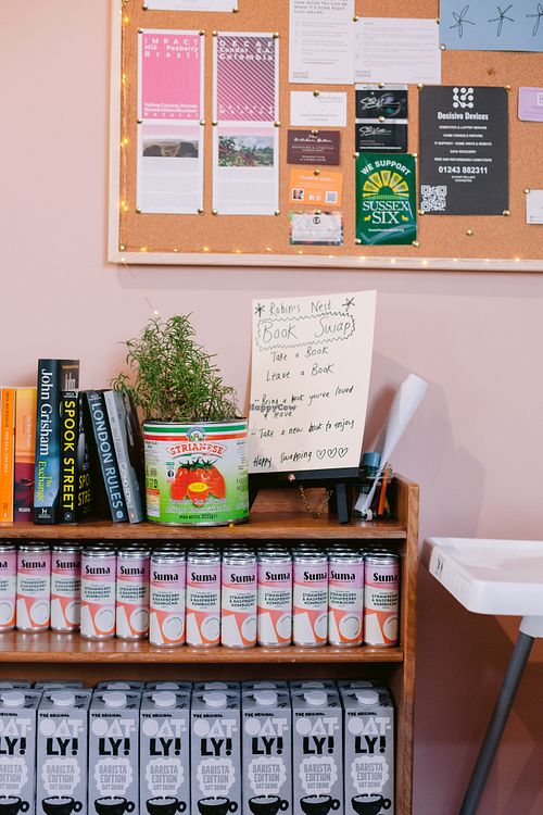  at Robin's Nest Coffee Shop in Chichester